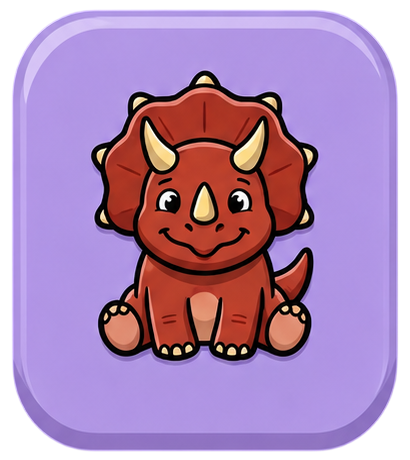 Dinosaur from the dinosaur category